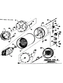 Stator Assembly parts for Craftsman Generator 58031982 from AppliancePartsPros.com