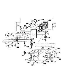Mounting Base parts for Craftsman Generator 58031984 from AppliancePartsPros.com