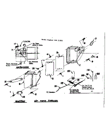 Muffler Assembly parts for Craftsman Farming 58031993 from AppliancePartsPros.com