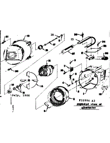 Rotor And Stator Assembly parts for Craftsman Farming 58031994 from AppliancePartsPros.com