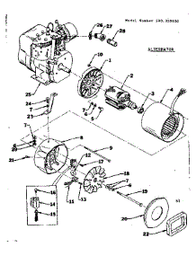Stator Assembly parts for Craftsman Farming 580320030 from AppliancePartsPros.com