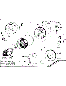 Stator Assembly parts for Craftsman Farming 580320041 from AppliancePartsPros.com