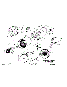 Stator Assembly parts for Craftsman Farming 58032005 from AppliancePartsPros.com