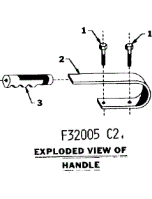 Handle parts for Craftsman Farming 58032005 from AppliancePartsPros.com