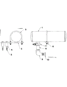 Muffler Assembly parts for Craftsman Farming 580320051 from AppliancePartsPros.com