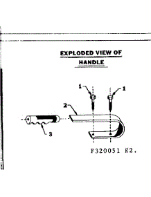 Handle parts for Craftsman Farming 580320051 from AppliancePartsPros.com