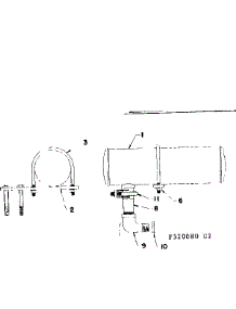 Muffler Assembly parts for Craftsman Farming 580320080 from AppliancePartsPros.com