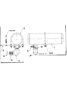 Muffler Assembly parts for Craftsman Farming 580320130 from AppliancePartsPros.com