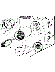 Stator Assembly parts for Craftsman Farming 580320165 from AppliancePartsPros.com