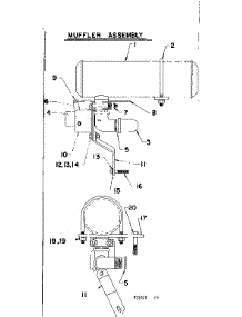 Muffler Assembly parts for Craftsman Farming 580320212 from AppliancePartsPros.com