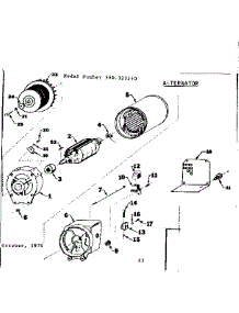 Stator Assembly parts for Craftsman Farming 580320240 from AppliancePartsPros.com
