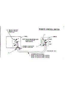 Remote Control Switch parts for Craftsman Farming 580320240 from AppliancePartsPros.com