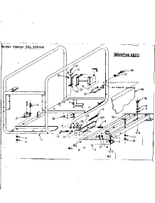 Mounting Base parts for Craftsman Farming 580320240 from AppliancePartsPros.com