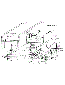Mounting Base parts for Craftsman Farming 58032039 from AppliancePartsPros.com