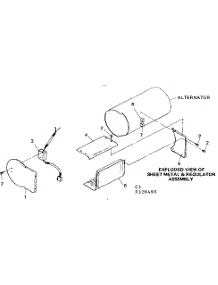 Sheet Metal & Regulator Assembly parts for Craftsman Farming 580320490 from AppliancePartsPros.com