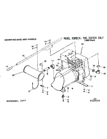 Mounting Base And Handle parts for Craftsman Farming 580320520 from AppliancePartsPros.com