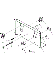 Panel parts for Craftsman Farming 580320521 from AppliancePartsPros.com