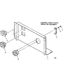 Control Panel Parts parts for Craftsman Farming 580320611 from AppliancePartsPros.com