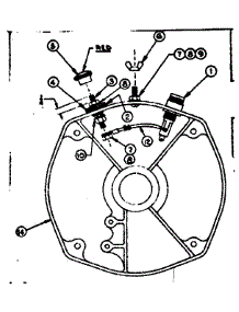 Rear Bearing Carrier Assembly parts for Craftsman Farming 580320670 from AppliancePartsPros.com