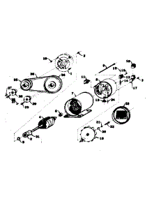 Stator And Pulley Assembly parts for Craftsman Farming 58032082 from AppliancePartsPros.com