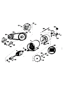 Stator And Pulley Assembly parts for Craftsman Farming 58032083 from AppliancePartsPros.com
