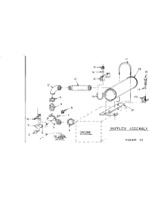 Muffler Assembly parts for Craftsman Farming 580320840 from AppliancePartsPros.com