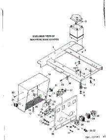 Mounting Base & Panel parts for Craftsman Farming 580320961 from AppliancePartsPros.com