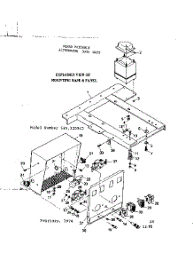 Mounting Base & Panel parts for Craftsman Farming 580320962 from AppliancePartsPros.com