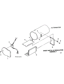 Sheet Metal & Regulator Assembly parts for Craftsman Farming 580321430 from AppliancePartsPros.com