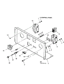Control Panel parts for Craftsman Farming 580321440 from AppliancePartsPros.com