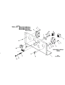 Panel parts for Craftsman Farming 580321470 from AppliancePartsPros.com