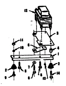 Reactor Assembly & Engine Mounting Support parts for Craftsman Farming 580321519 from AppliancePartsPros.com