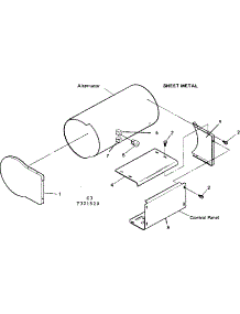 Sheet Metal parts for Craftsman Farming 580321520 from AppliancePartsPros.com