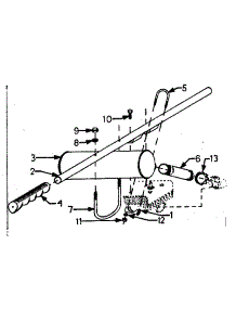 Handle parts for Craftsman Farming 580321810 from AppliancePartsPros.com