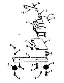 Reactor Assembly & Engine Mtg Support parts for Craftsman Farming 580321811 from AppliancePartsPros.com