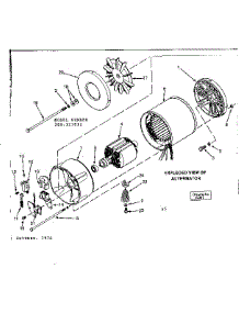 Stator Assembly parts for Craftsman Farming 580321812 from AppliancePartsPros.com