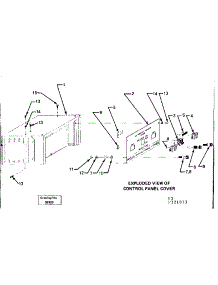 Control Panel Cover parts for Craftsman Farming 580321813 from AppliancePartsPros.com