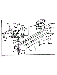 Mounting Base parts for Craftsman Farming 580321820 from AppliancePartsPros.com