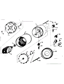Stator Assembly parts for Craftsman Farming 580321821 from AppliancePartsPros.com
