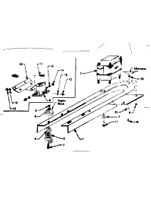 Mounting Base parts for Craftsman Farming 580321821 from AppliancePartsPros.com