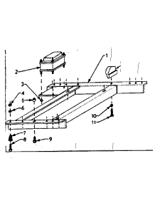 Mounting Base parts for Craftsman Farming 580321840 from AppliancePartsPros.com