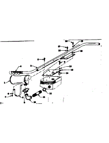 Muffler Assembly parts for Craftsman Farming 580321840 from AppliancePartsPros.com