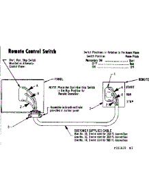 Remote Control Switch parts for Craftsman Farming 580321850 from AppliancePartsPros.com