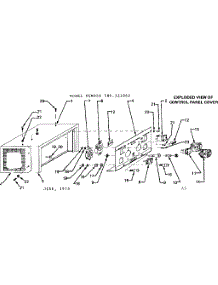 Control Panel Cover parts for Craftsman Farming 580321862 from AppliancePartsPros.com