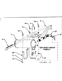 Handle parts for Craftsman Farming 580321862 from AppliancePartsPros.com