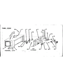 Control Panel Cover parts for Craftsman Farming 580321872 from AppliancePartsPros.com