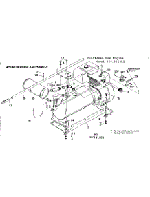 Mounting Base & Handle parts for Craftsman Farming 580321880 from AppliancePartsPros.com