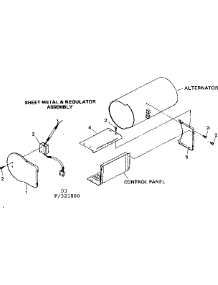 Sheet Metal & Regulatr Assm parts for Craftsman Farming 580321880 from AppliancePartsPros.com