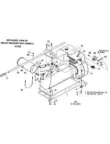 Mounting Base & Handle parts for Craftsman Farming 580321891 from AppliancePartsPros.com