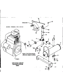 Exhaust System parts for Craftsman Farming 58032192 from AppliancePartsPros.com